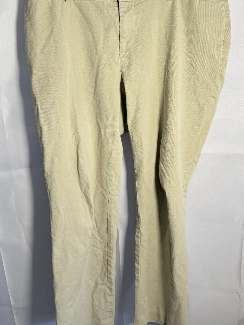 Lauren Ralph Lauren Connor Women’s Pants Size 14W Beige Khaki Straight Leg